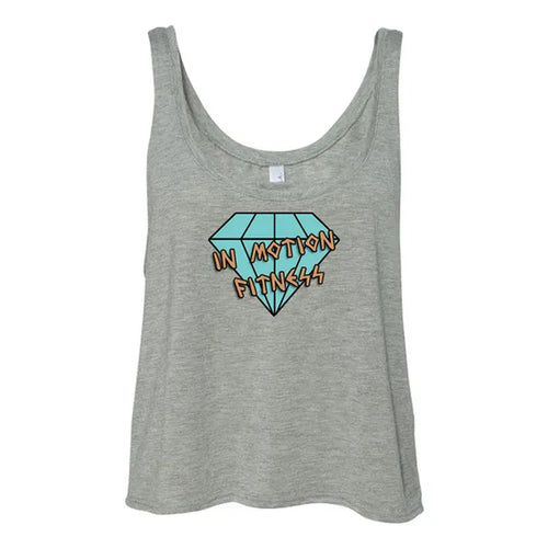 In Mo Diamond Ladies Boxy Crop Top