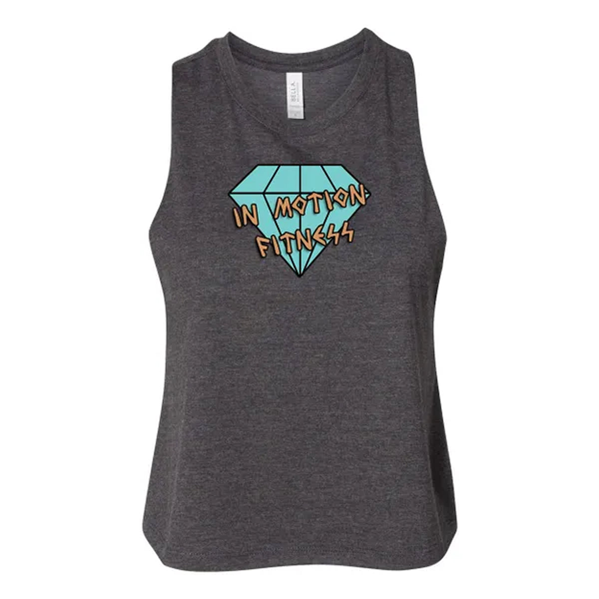 In Mo Diamond Ladies Crop Tank