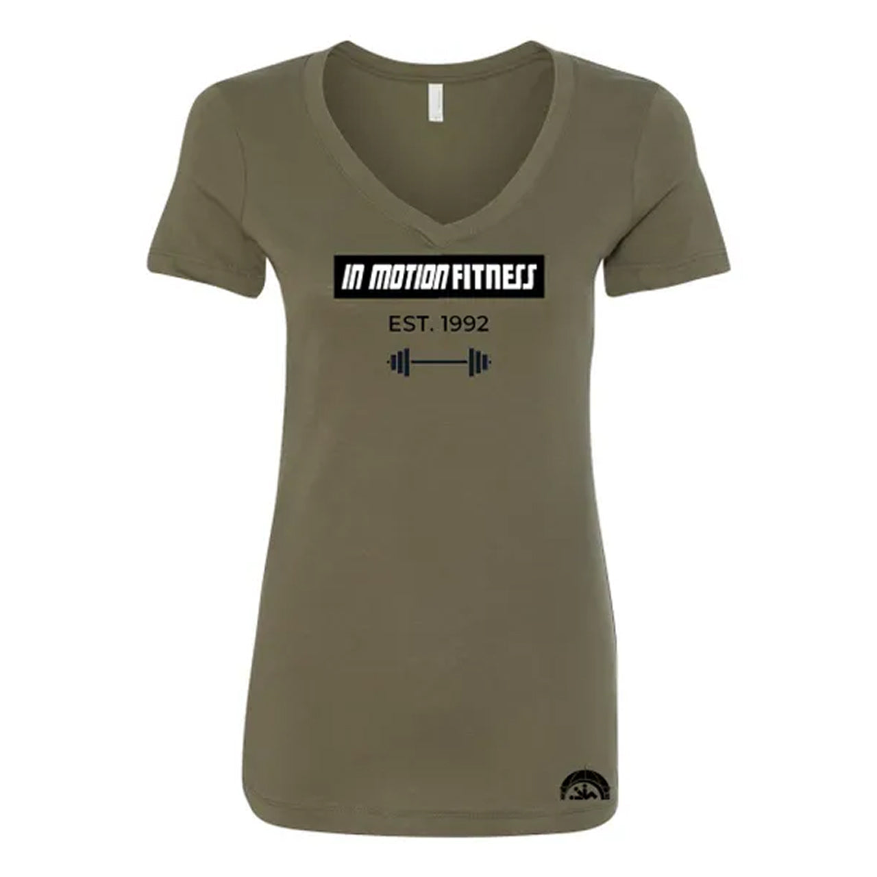 In Mo EST Ladies V-Neck Tee
