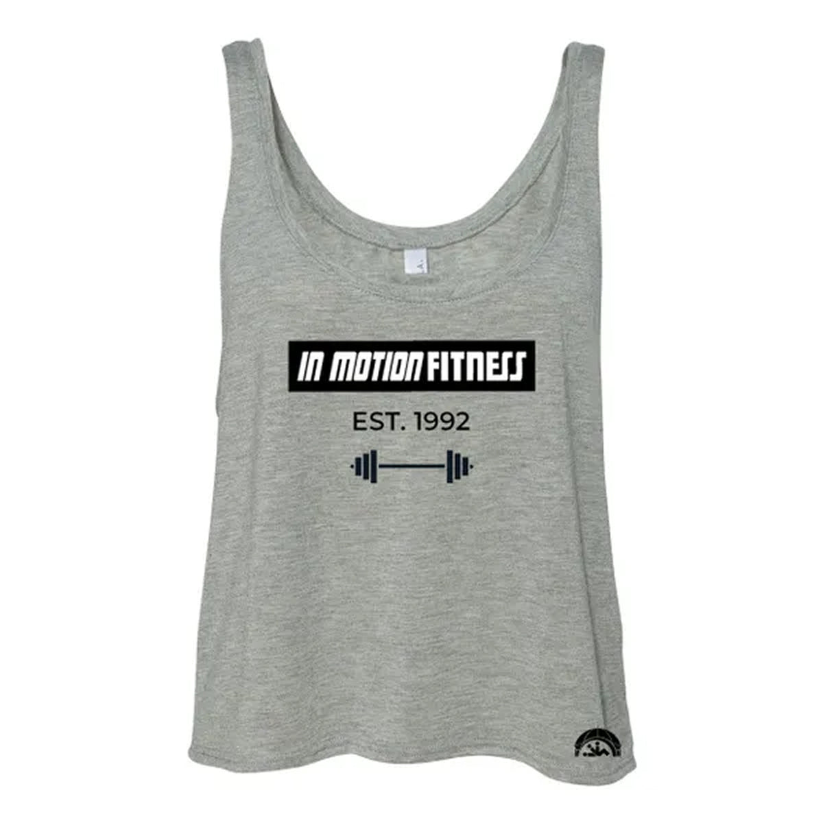 In Mo Est Ladies Boxy Crop Top
