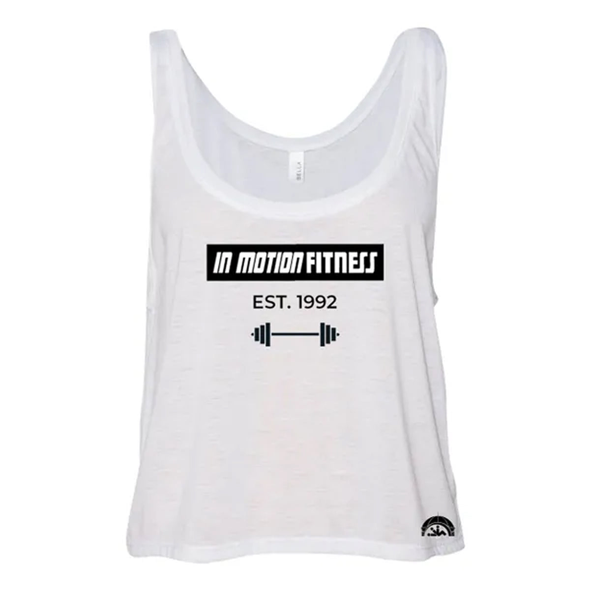 In Mo Est Ladies Boxy Crop Top