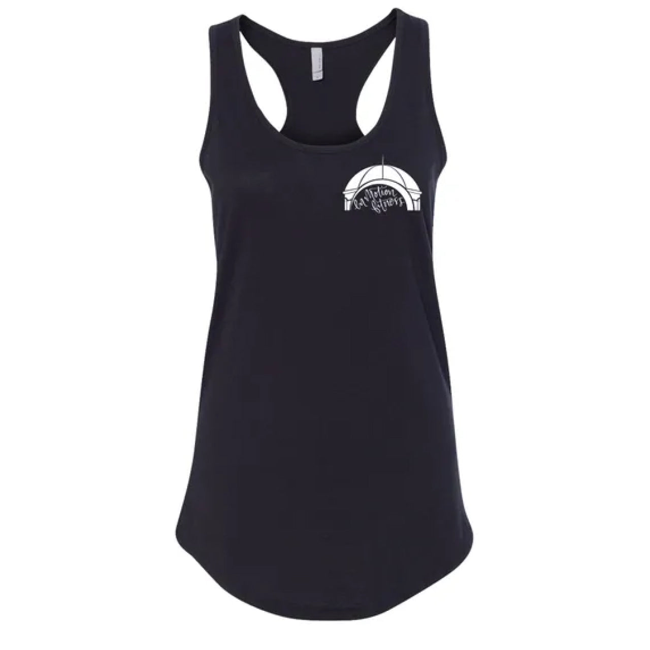 In Mo Ladies Racerback Tank (Black)