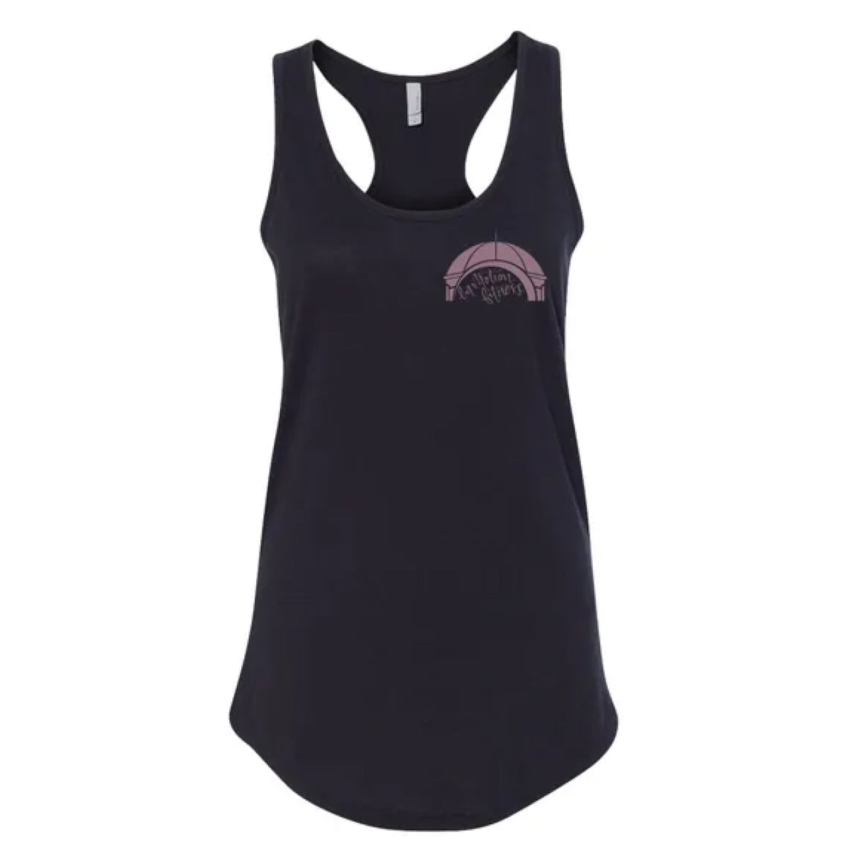 In Mo Ladies Racerback Tank (Black)