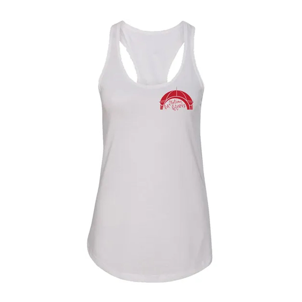 In Mo Ladies Racerback Tank (White)