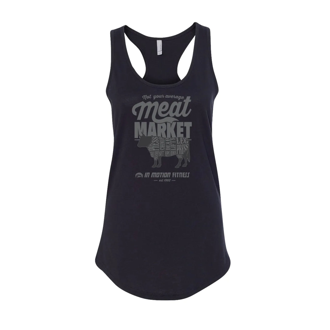 In Mo Meat Market Racerback Tank