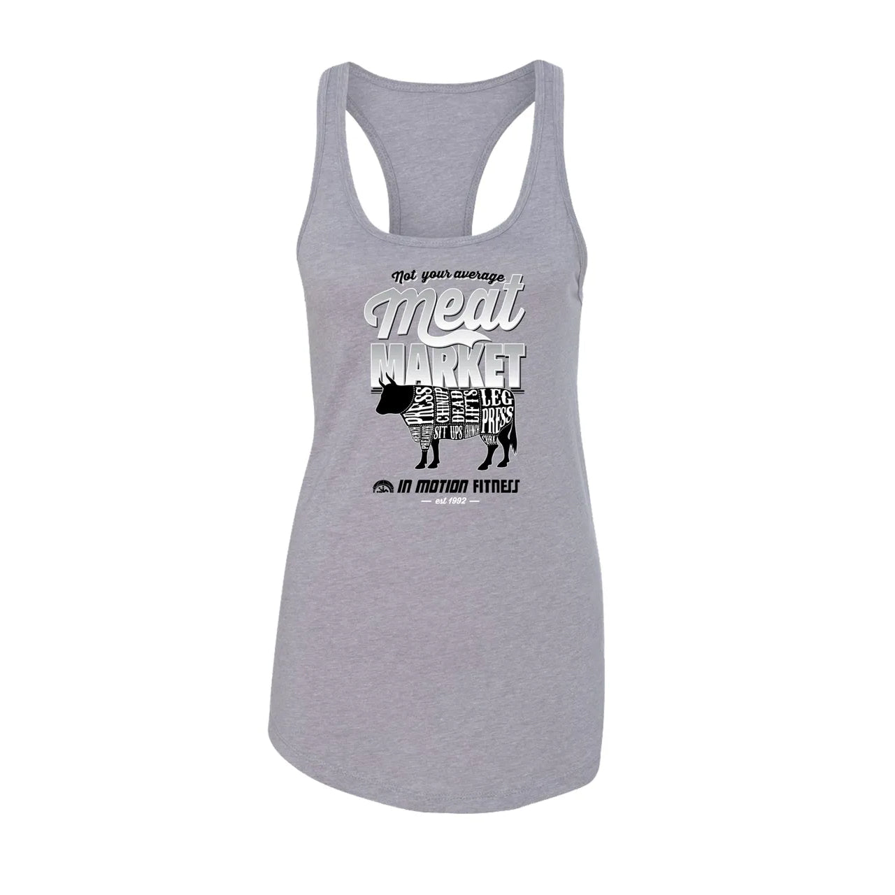 In Mo Meat Market Racerback Tank