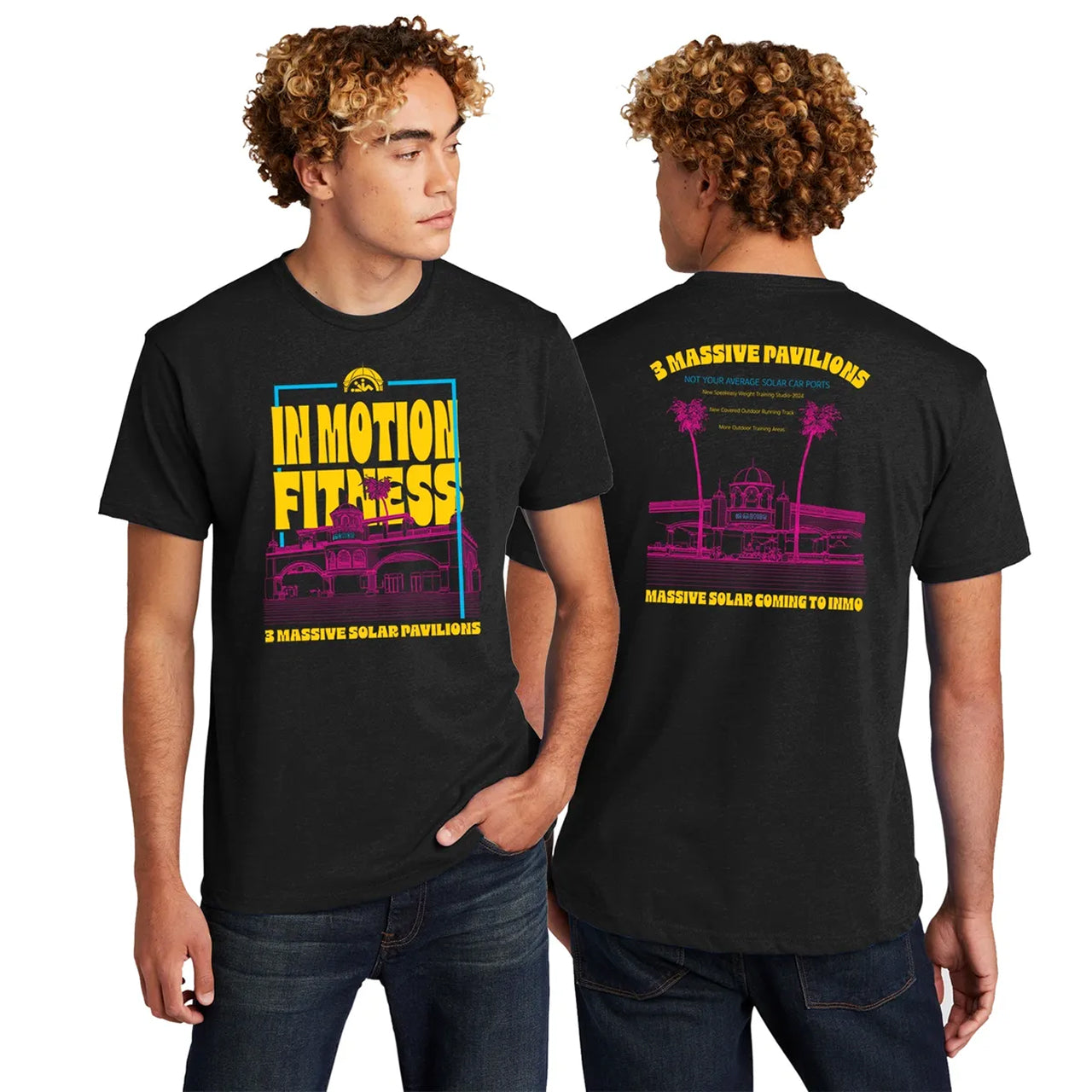 In Mo Solar Pavilions Unisex Crew tee