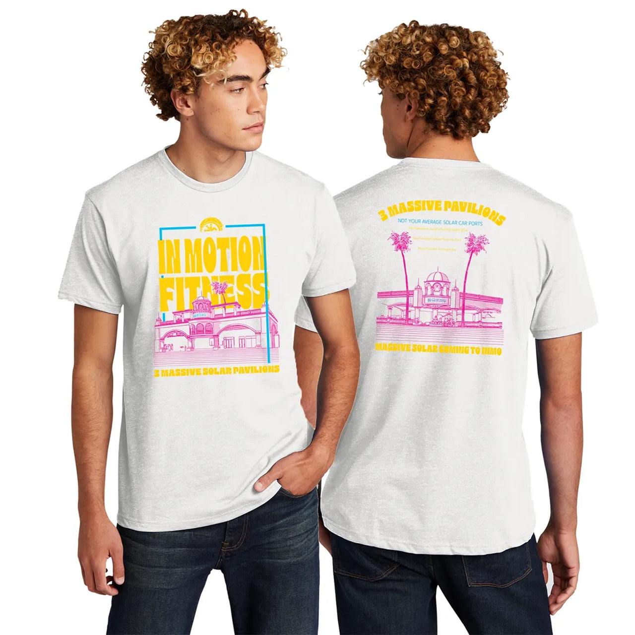 In Mo Solar Pavilions Unisex Crew tee