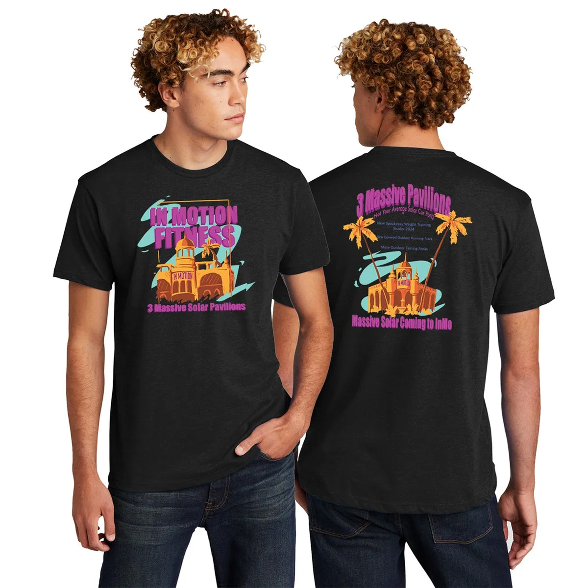 In Mo Solar Pavilions Unisex Crew tee