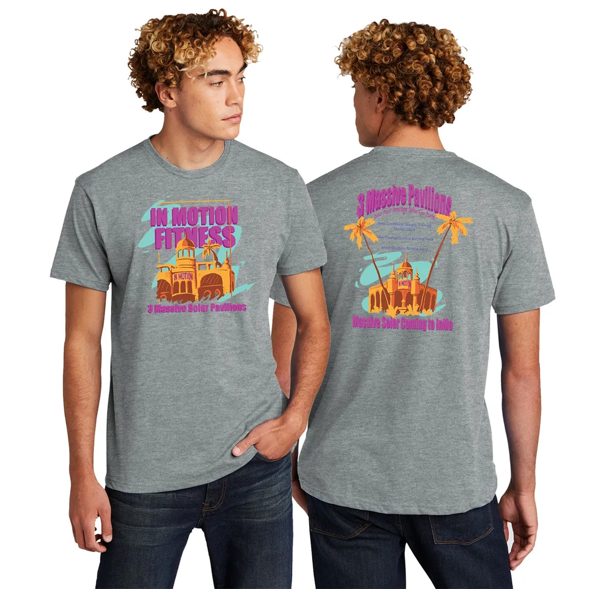 In Mo Solar Pavilions Unisex Crew tee
