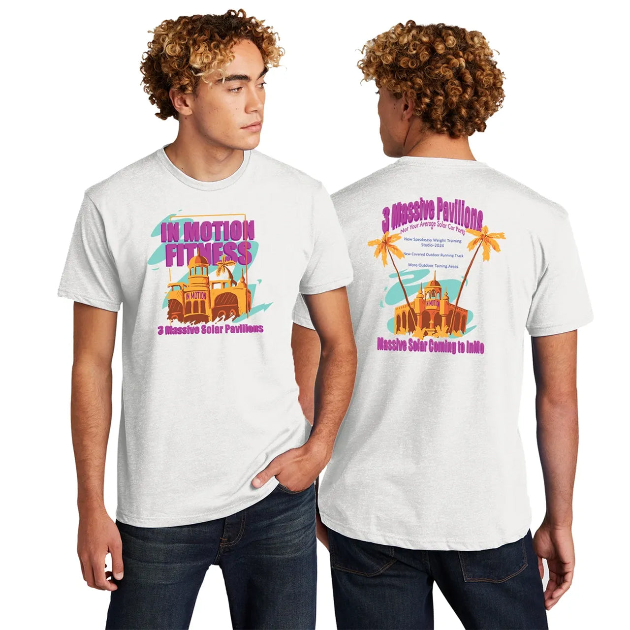 In Mo Solar Pavilions Unisex Crew tee