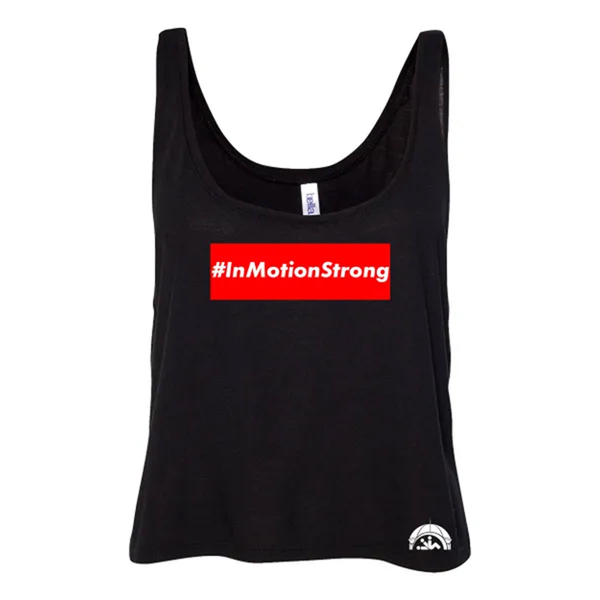 #InMotionStrong Ladies Boxy Crop Top
