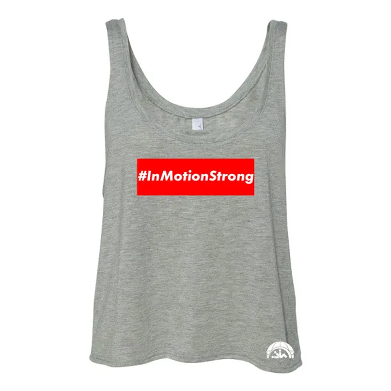 #InMotionStrong Ladies Boxy Crop Top