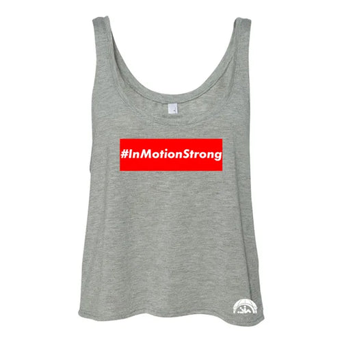 #InMotionStrong Ladies Boxy Crop Top