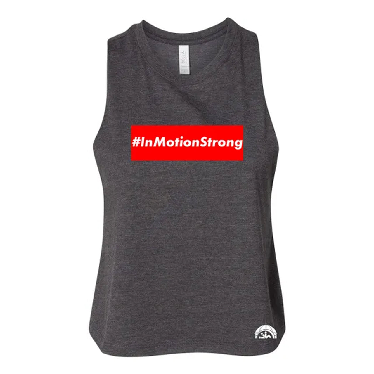 #InMotionStrong Ladies Crop Tank