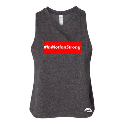 #InMotionStrong Ladies Crop Tank