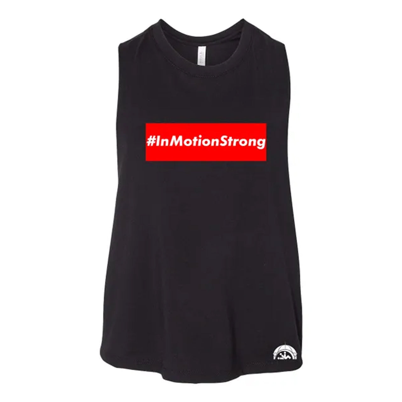 #InMotionStrong Ladies Crop Tank