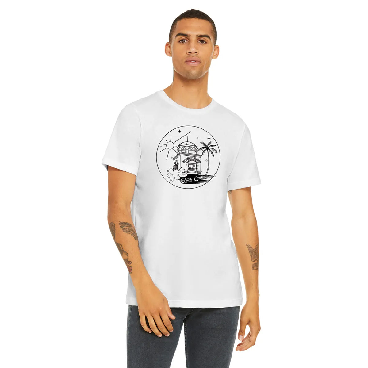 Line Unisex Crew Tee