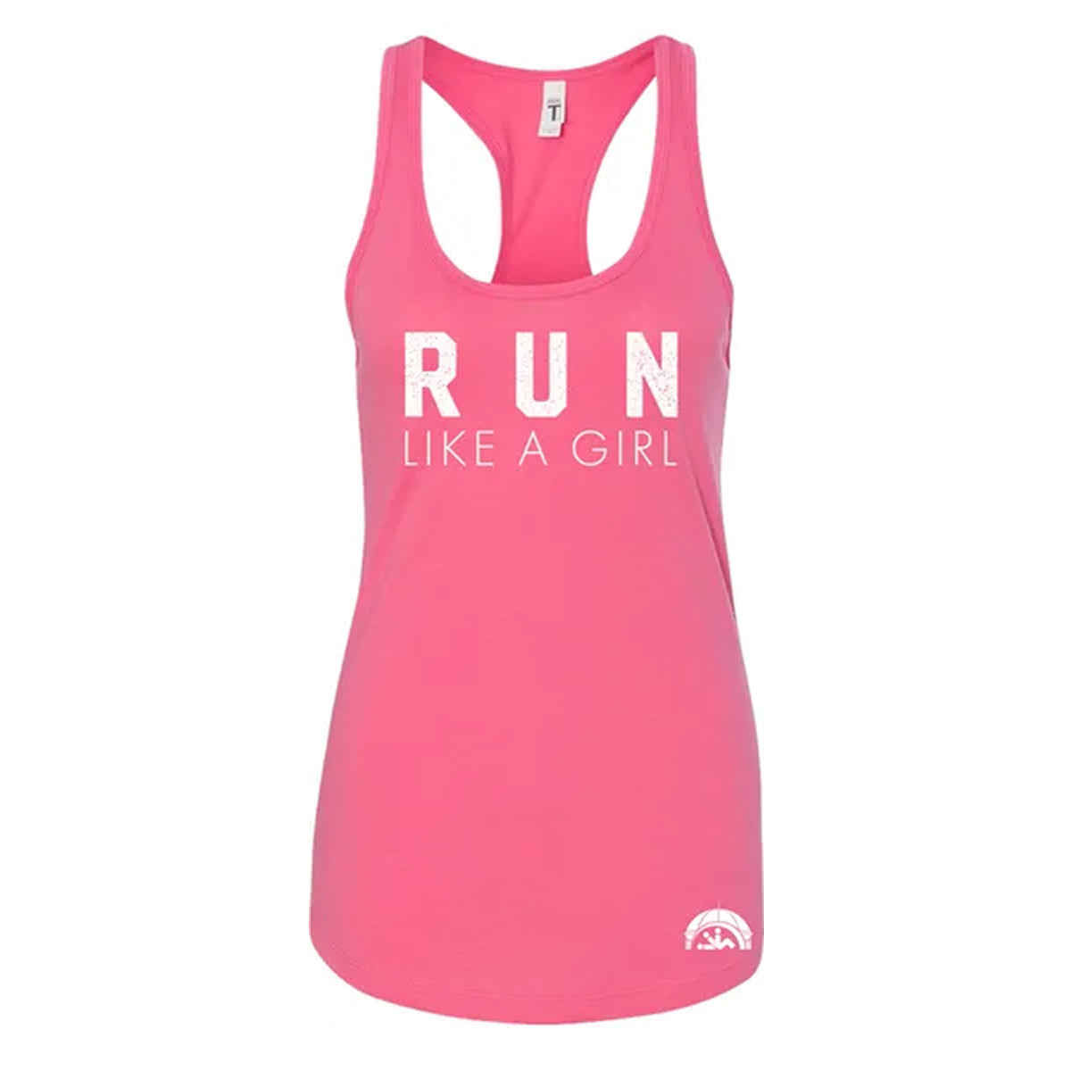 RUN Like a Girl Racerback Tank