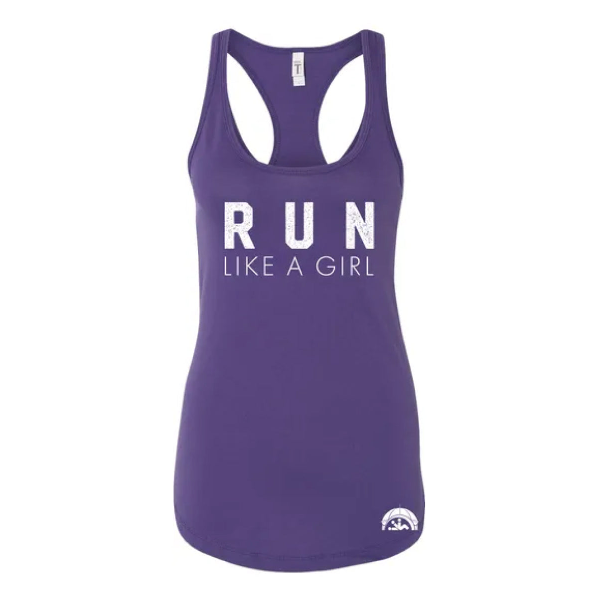 RUN Like a Girl Racerback Tank