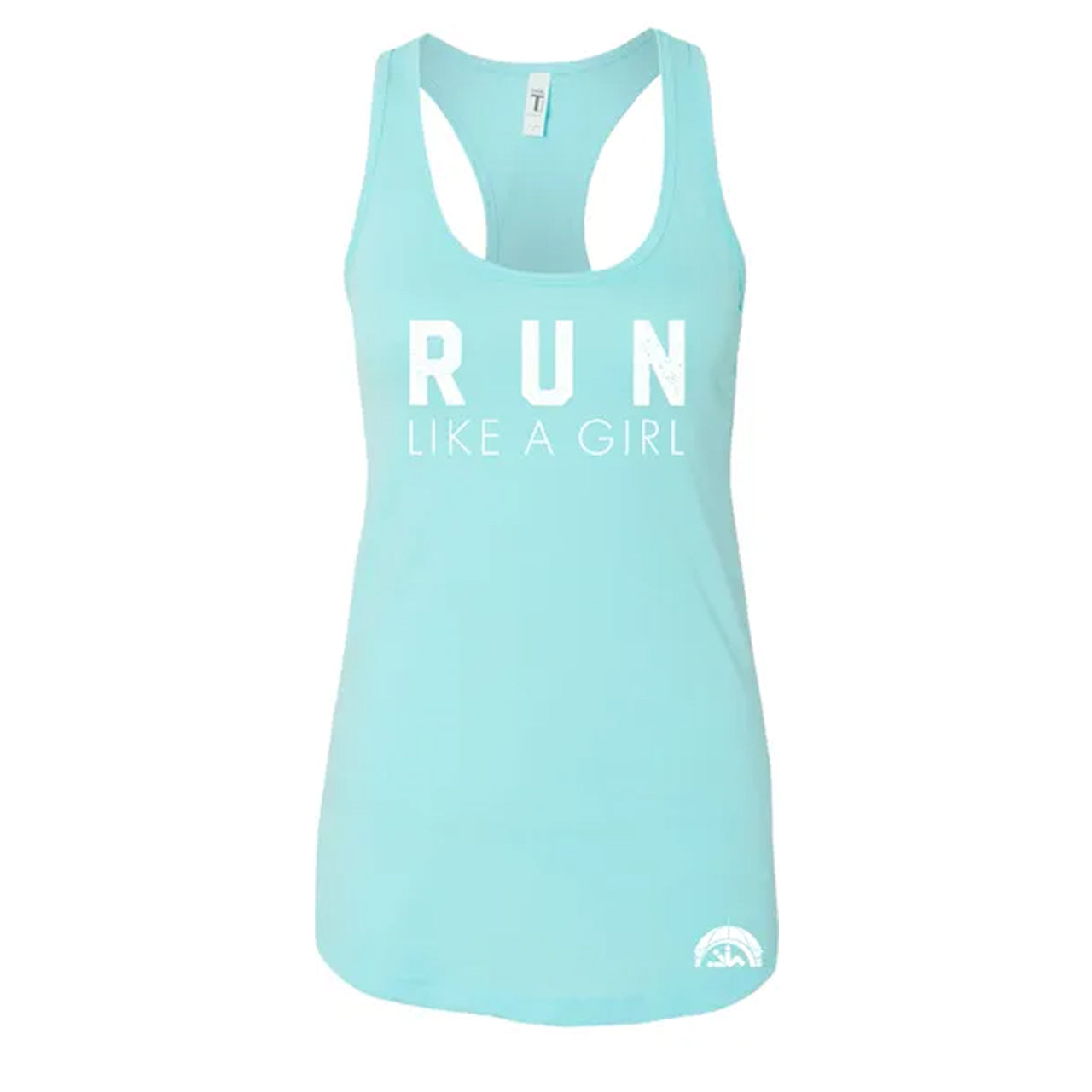 RUN Like a Girl Racerback Tank