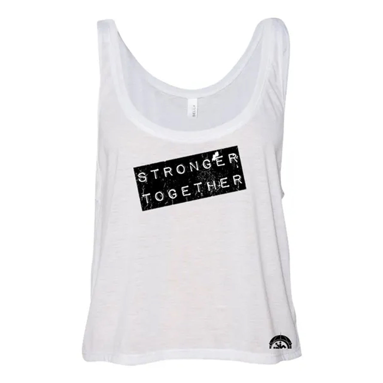 Stronger Together Ladies Boxy Crop Top