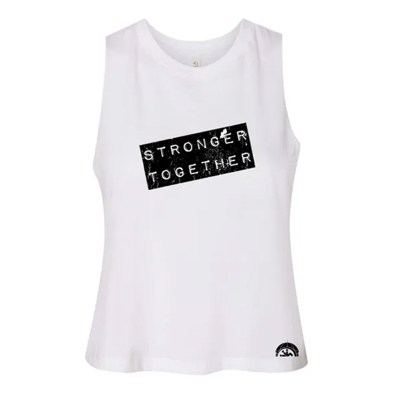 Stronger Together Ladies Crop Tank