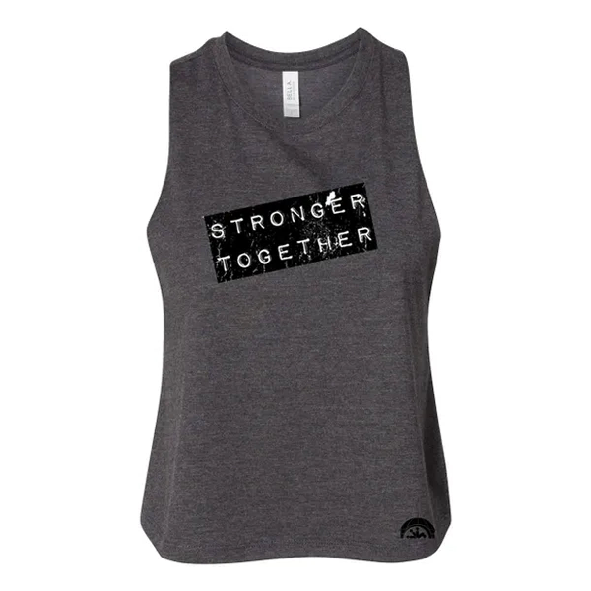 Stronger Together Ladies Crop Tank