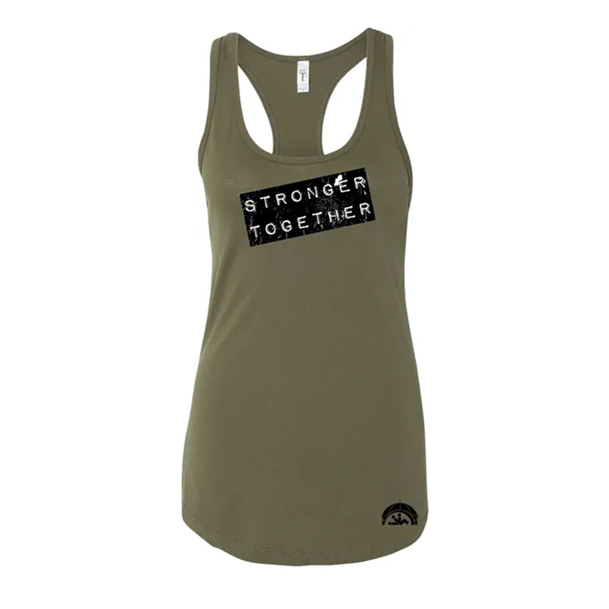 Stronger Together Ladies Racerback Tank