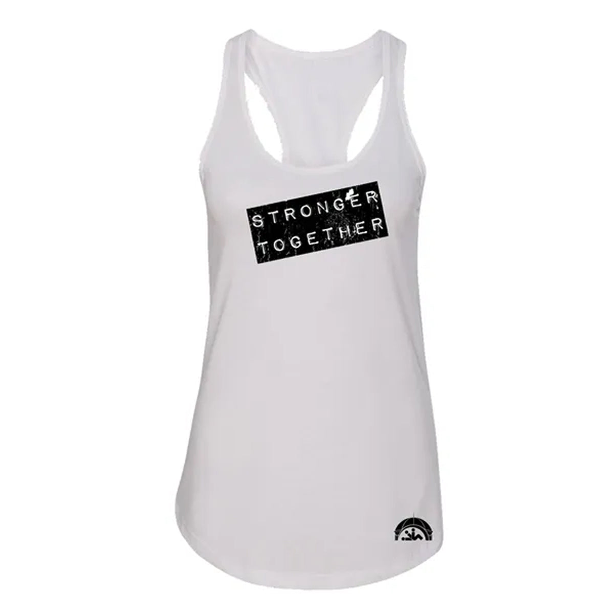 Stronger Together Ladies Racerback Tank