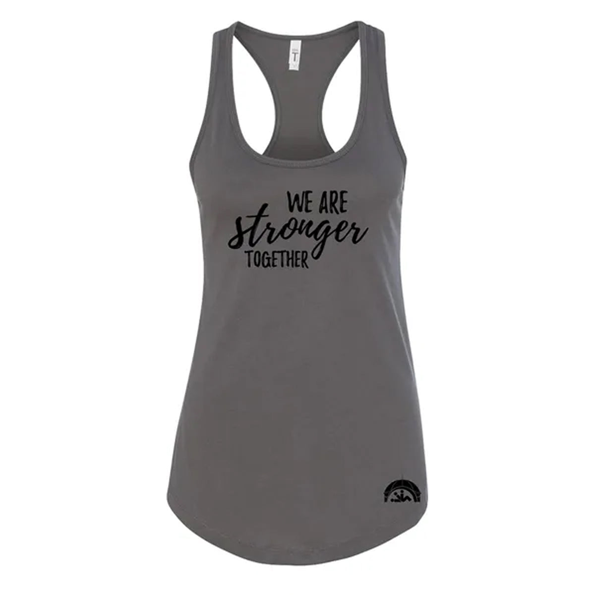 We Are Stronger Ladies Racerback Tank