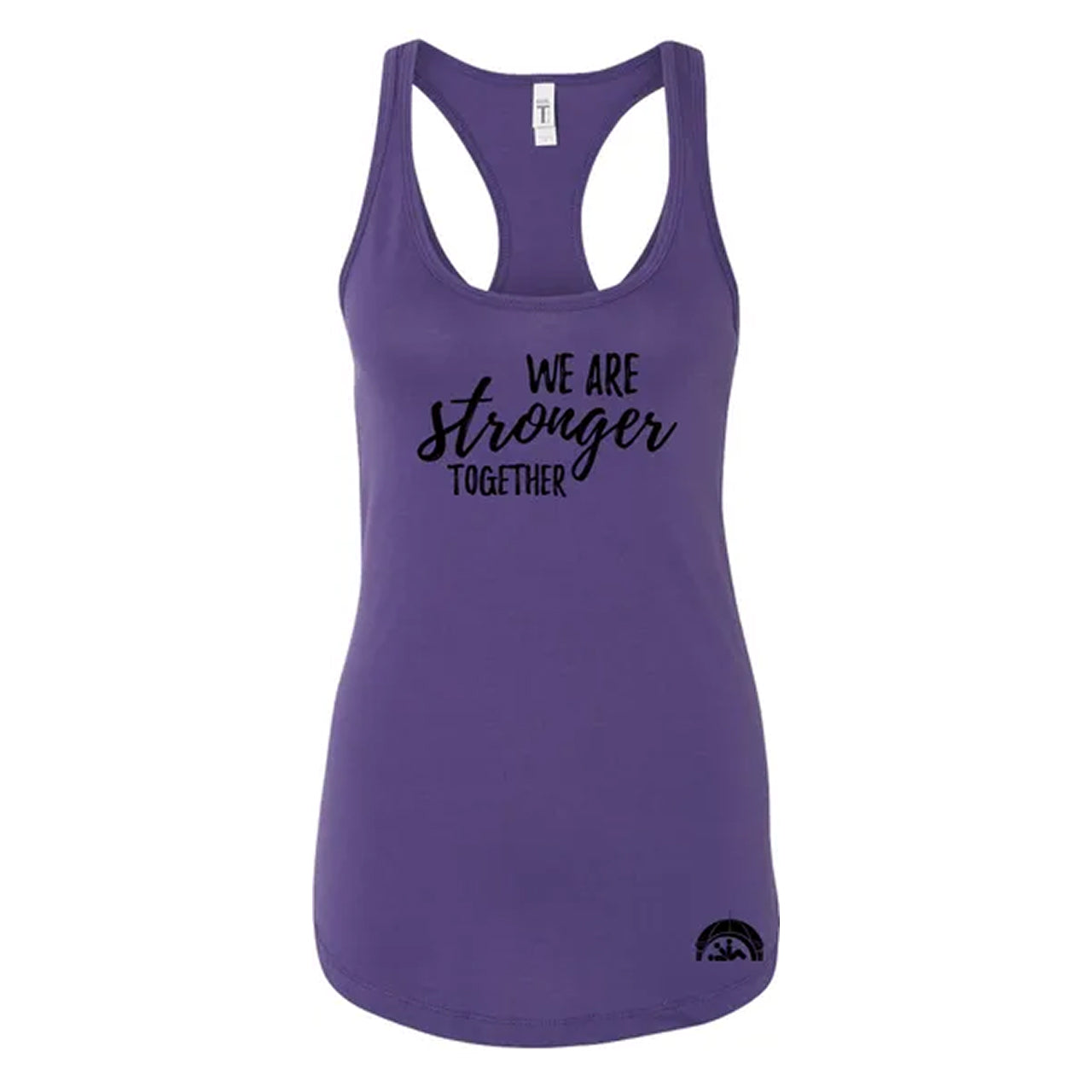 We Are Stronger Ladies Racerback Tank