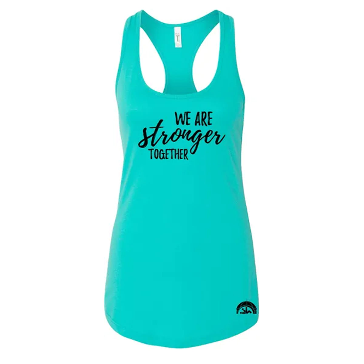 We Are Stronger Ladies Racerback Tank