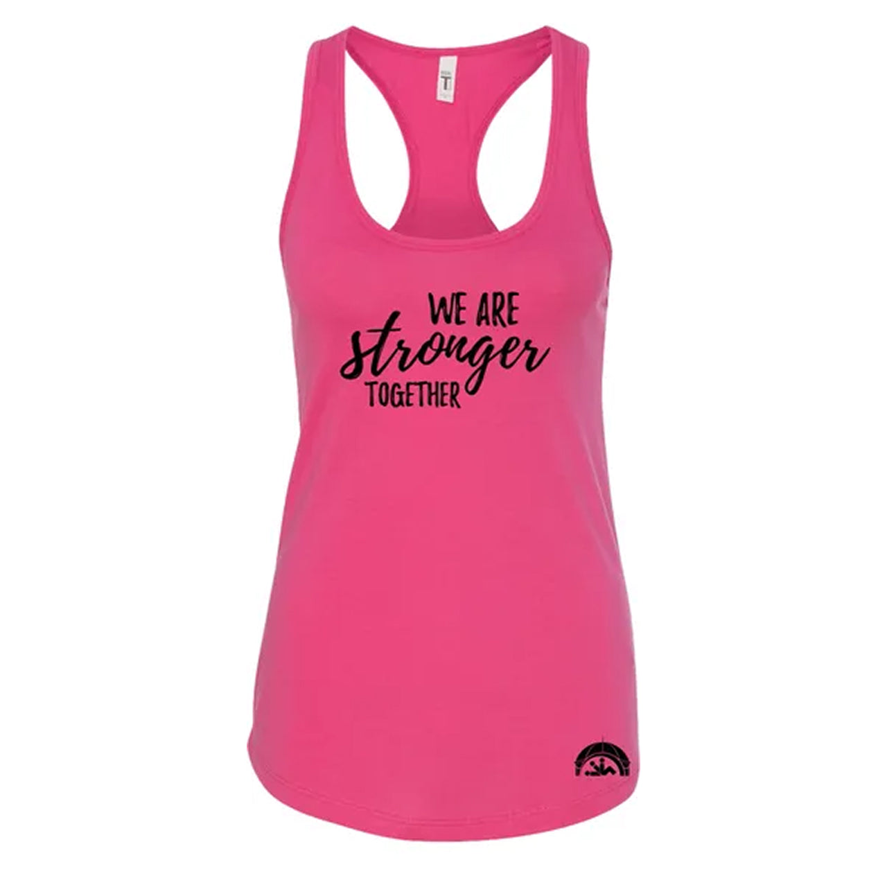 We Are Stronger Ladies Racerback Tank