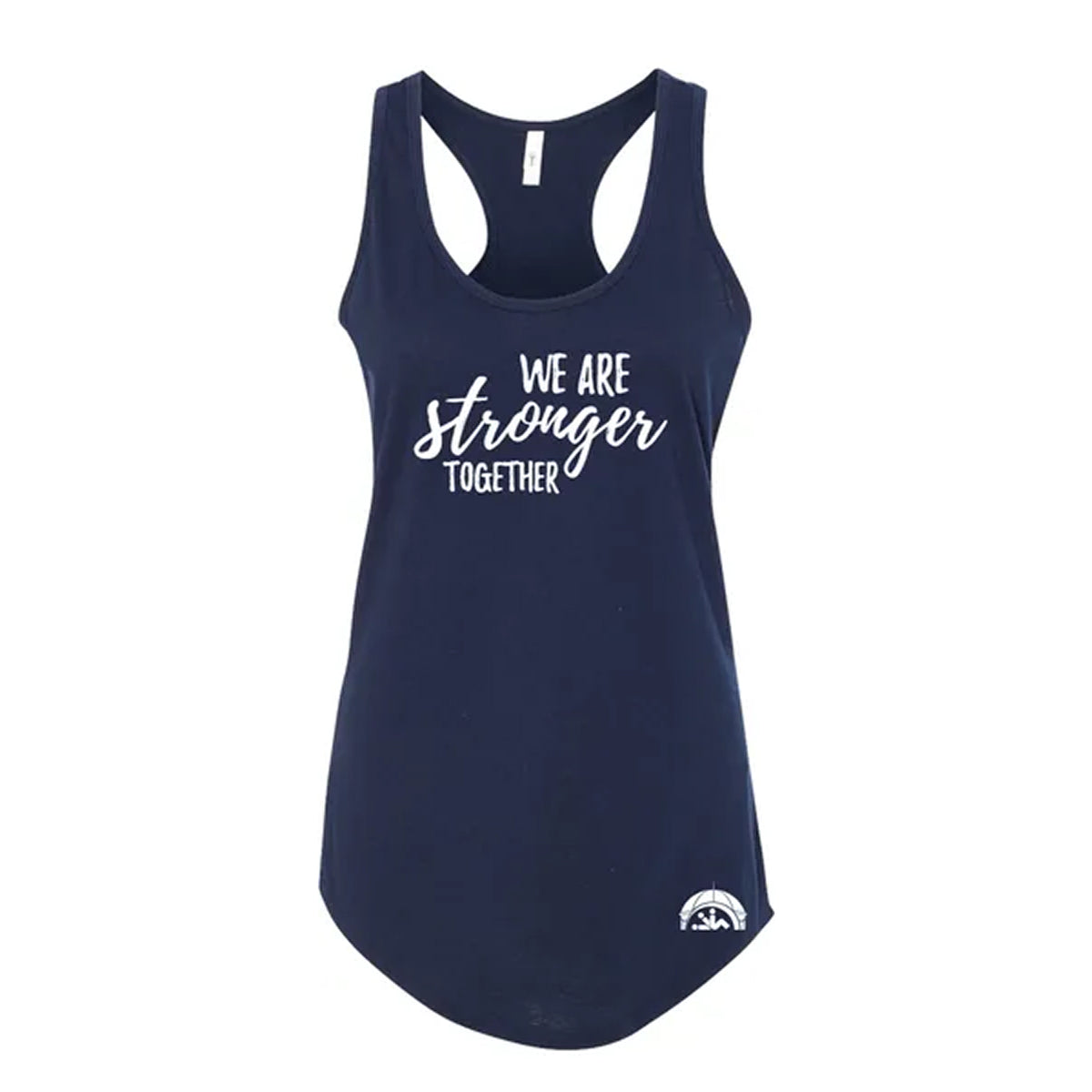 We Are Stronger Ladies Racerback Tank