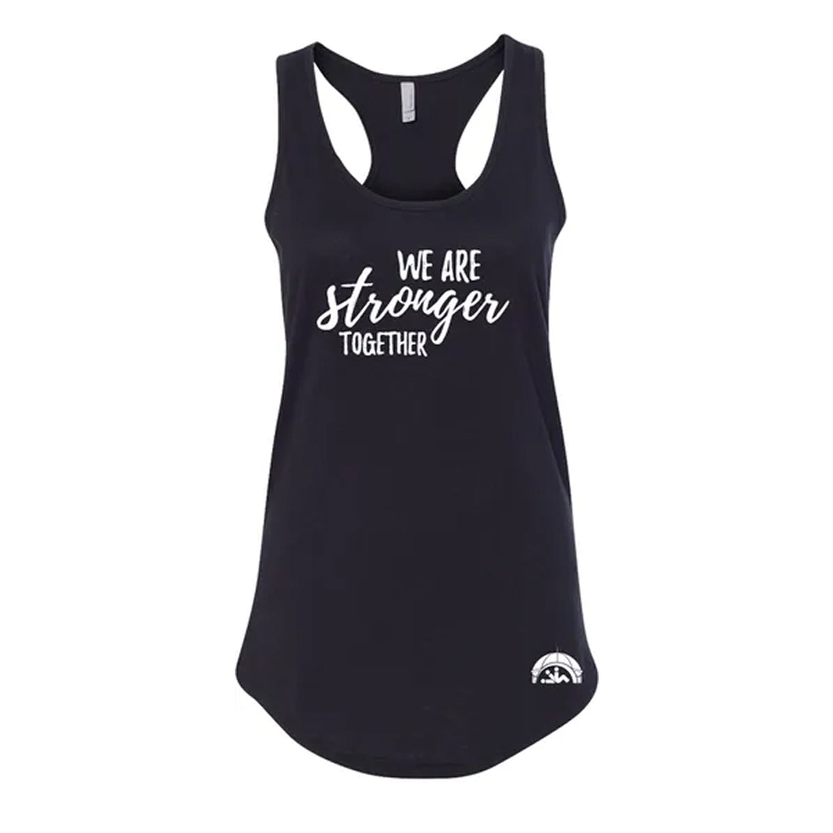 We Are Stronger Ladies Racerback Tank